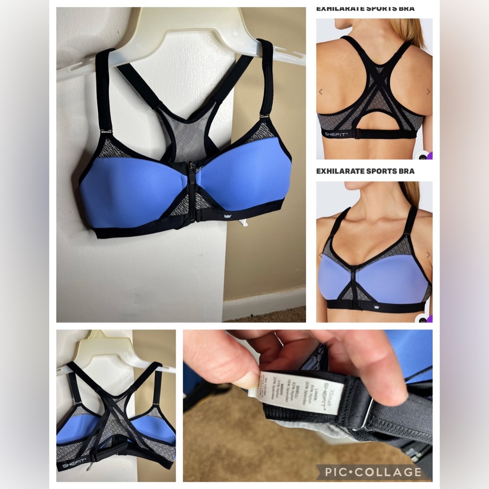 NWOT SheFit Exhilaration Sports Bra